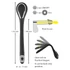 Kép 9/9 - Penis Plug Dilator - akkus húgycső vibrátor (1,1cm) - fekete