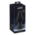 Kép 1/9 - ANOS - bordázott puha anál plug - 7cm (fekete)