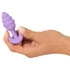 Kép 6/8 - Cuties Mini Butt Plug - szilikon anál plug - lila (2,8cm)