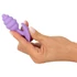 Kép 7/8 - Cuties Mini Butt Plug - szilikon anál plug - lila (2,8cm)