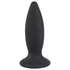 Kép 1/6 - Black Velvet S - akkus, kezdő anál vibrátor - kicsi (fekete)