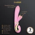 Kép 4/5 - G-Vibe GRabbit - akkus, 3 motoros G-pont vibrátor (pink)