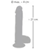 Kép 8/8 - Medical Thrusting - tapadótalpas, lökő-forgó vibrátor (natúr)
