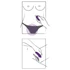 Kép 8/8 - SMILE Panty - akkus, rádiós csiklóvibrátor (lila)