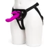 Kép 2/6 - Happyrabbit Strap-On - nyuszis felcsatolható vibrátor (lila)