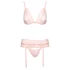 Kép 4/5 - Kissable - csipke fehérnemű szett (pink)