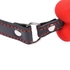 Kép 6/7 - Ida Leather - csont alakú szájpecek (piros)