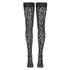 Kép 4/6 - Cottelli Legwear - párducmintás combfix (fekete)
