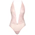 Kép 4/5 - Kissable - mélyen dekoltált csipke body (pink)