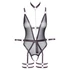 Kép 7/9 - Cottelli Bondage - nyitott body karrögzítőkkel (fekete)