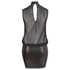 Kép 6/6 - Cottelli Plus Size - fényes chiffon ruha (fekete)