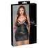 Kép 8/8 - Cottelli Plus Size - ruha bilinccsel (fekete)