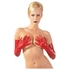 Kép 2/3 - LATEX - hosszú, unisex kesztyű (piros)