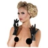 Kép 1/3 - LATEX - rövid, unisex kesztyű (fekete)