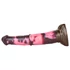 Kép 2/6 - Bad Horse - szilikon lószerszám dildó - 24cm (barna-pink)