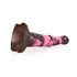 Kép 4/6 - Bad Horse - szilikon lószerszám dildó - 24cm (barna-pink)