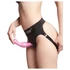 Kép 5/5 - Strap-on-me Curvy S - hullámos, talpas dildó (pink)