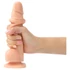 Kép 3/5 - Strap-on-me S - kétrétegű, talpas, élethű dildó (natúr)
