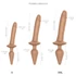 Kép 5/6 - Strap-on-me Swith Realistic L - 2in1 szilikon dildó (natúr)