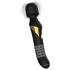 Kép 1/8 - Dorcel Dual Orgasms Gold - 2in1 masszírozó vibrátor (fekete)
