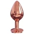Kép 1/3 - Dorcel Diamond Plug M - alumínium anál plug - közepes (rózsaarany)