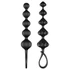 Kép 2/7 - Satisfyer Love Beads - gyöngyös anál dildó szett - fekete (2 részes)
