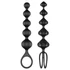 Kép 3/7 - Satisfyer Love Beads - gyöngyös anál dildó szett - fekete (2 részes)