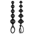 Kép 1/7 - Satisfyer Love Beads - gyöngyös anál dildó szett - fekete (2 részes)