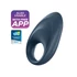 Kép 1/8 - Satisfyer Mighty One - okos vibrációs péniszgyűrű (kék)