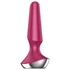 Kép 1/5 - Satisfyer Plug-ilicious 2 - okos anál vibrátor (piros)