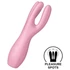 Kép 1/4 - Satisfyer Threesome 3 - akkus csiklóvibrátor (pink)