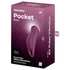Kép 2/6 - Satisfyer Pocket Pro 1 - akkus, léghullámos csiklóizgató (lila)