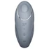 Kép 4/7 - Satisfyer Tap & Climax 1 - 2in1 vibrátor és csiklóizgató (szürke)