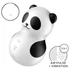 Kép 1/6 - Satisfyer Pocket Panda - léghullámos csiklóizgató (fekete)