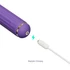 Kép 7/9 - Magic Stick - vibrátor cserélhető csiklókarral (lila)