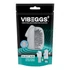 Kép 3/6 - VIBEGGS Naughty Nubs - vibrációs tojás maszturbátor (fehér)