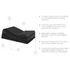 Kép 4/5 - Liberator Wedge/Ramp - 2db-os szexpárna (fekete)