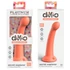 Kép 5/8 - Dillio Secret Explorer - makkos dildó (17cm) - narancs