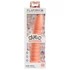 Kép 2/6 - Dillio Wild Thing - barázdált dildó (19cm) - narancs