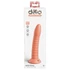 Kép 3/6 - Dillio Wild Thing - barázdált dildó (19cm) - narancs