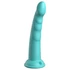 Kép 4/7 - Dillio Slim Seven - tapadótalpas stimuláló dildó (20cm) - türkiz