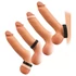 Kép 7/9 - You2Toys 4in1 - pénisz- és heregyűrű szett - 2 részes (natúr-fekete)