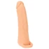Kép 3/9 - Nature Skin - 2in1 műpunci és péniszköpeny - 23cm (natúr)