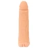 Kép 4/9 - Nature Skin - 2in1 műpunci és péniszköpeny - 23cm (natúr)