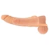 Kép 6/9 - Nature Skin - 2in1 műpunci és péniszköpeny - 23cm (natúr)