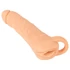 Kép 1/9 - Nature Skin - 2in1 műpunci és péniszköpeny - 23cm (natúr)