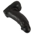 Kép 5/9 - Realistixxx Real Giant - herés dildó - 22 cm (fekete)