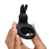 Kép 5/5 - Happyrabbit Cock - akkus vibrációs péniszgyűrű (fekete)