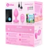 Kép 2/4 - b-vibe heart - akkus, rádiós anál vibrátor (pink)