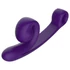 Kép 3/4 - Snail Vibe Curve - 2in1 csiklóizgató vibrátor (lila)